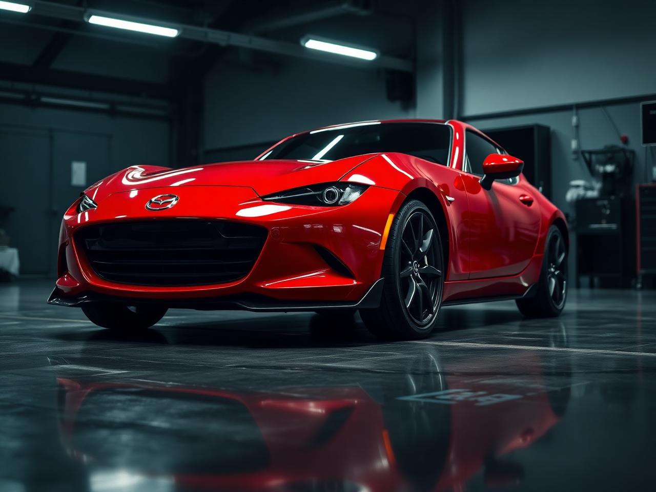 Mazda préparée dans notre atelier